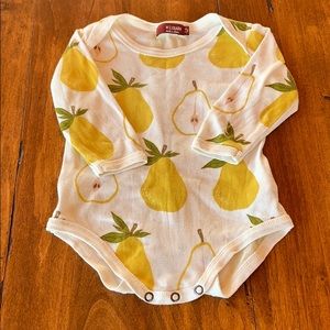 Milkbarn pear onesie
